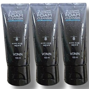 보닌 오일 컨트롤 앤 수딩 폼클렌저 100ml 3개