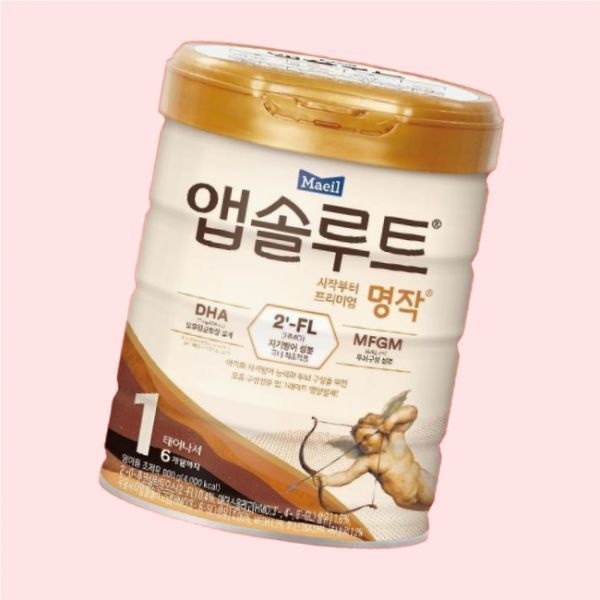 앱솔루트 명작 2FL 분유 1단계 800g 1개 4701188