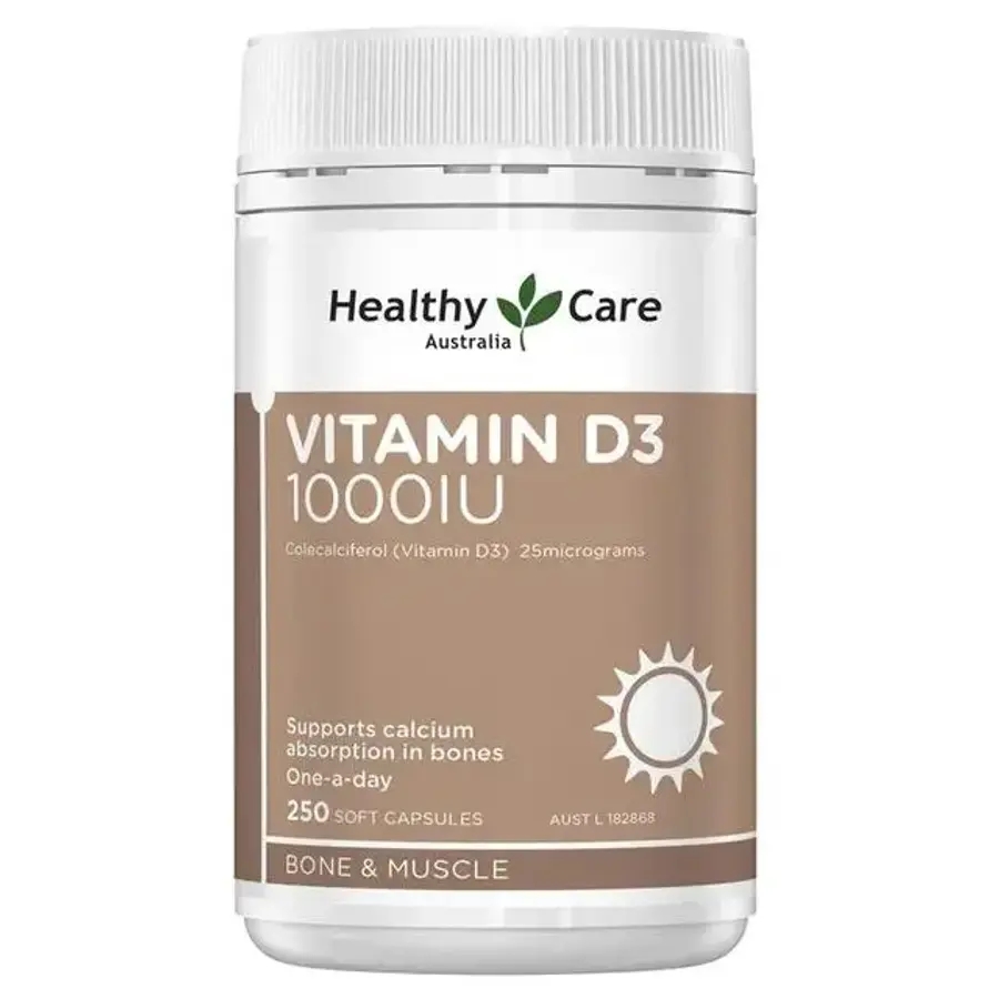헬씨<b>케어 비타민 D3</b> 1000IU Vitamin D3 1000IU 250소프트겔캡슐