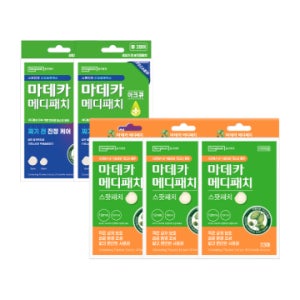 동국제약 메디패치 [짜기전,후]마데카 메디패치 아크큐38매x2개+스팟33매x3개