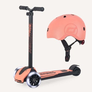 킥5(피치)+ 헬멧M 세트 어린이킥보드 어린이씽씽카