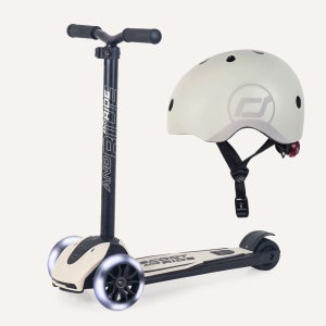 킥5(애쉬)+헬멧M 세트 어린이킥보드 어린이씽씽카