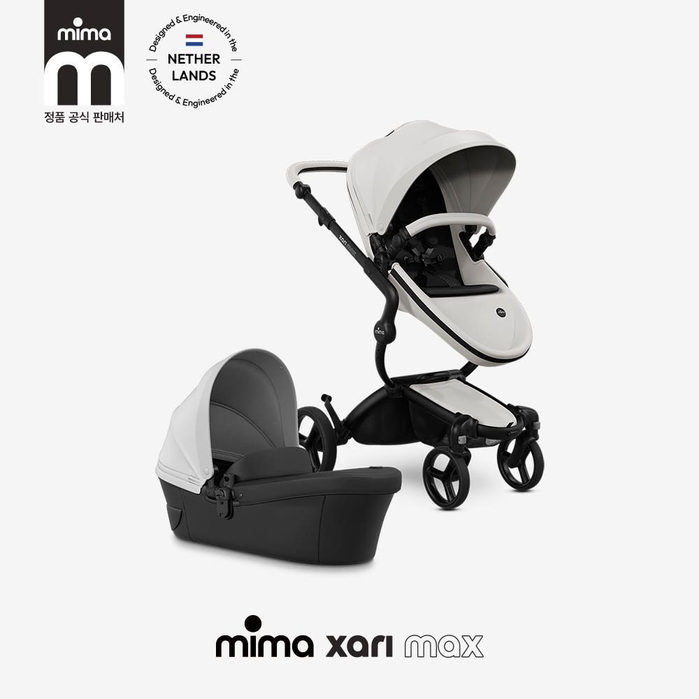 미마 자리맥스 디럭스 유모차 블랙프레임