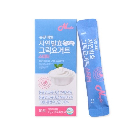 세움바이오텍 뉴핏 매일 자연발효 그릭요거트 스타터