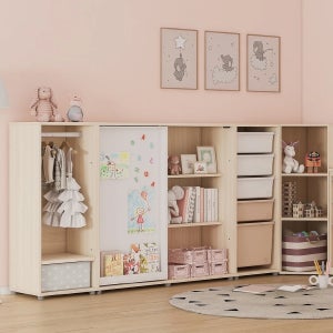 한샘 샘키즈 슬라이딩 자석보드 수납장 박스,선반형 2000