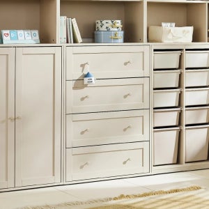 한샘 샘키즈 보나 프레임 4단서랍장 800