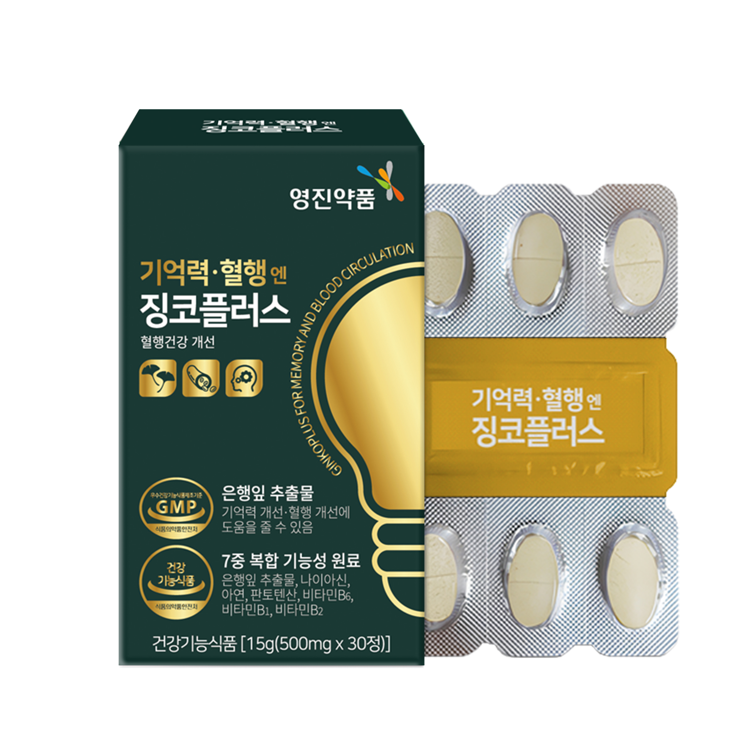 기억력·혈행엔 은행잎 플러스
