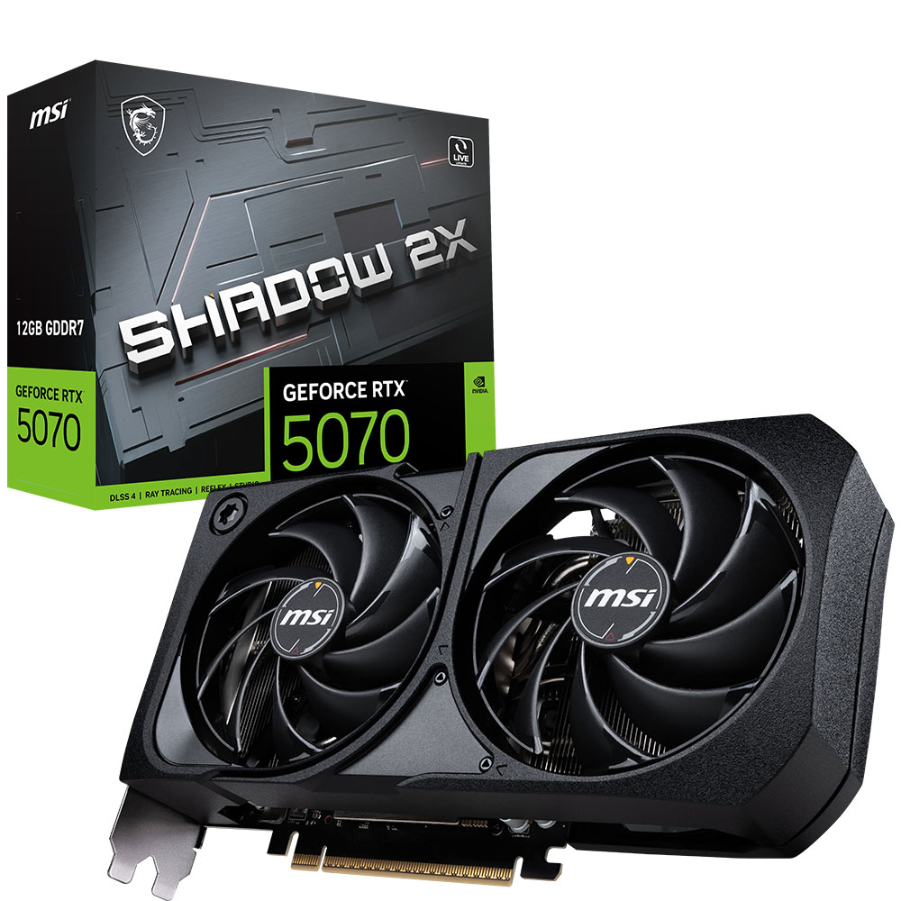 MSI 지포스 RTX 5070 쉐도우 2X OC D7 12GB MSI코리아