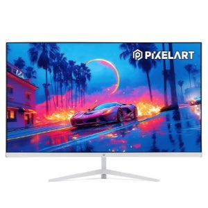 32형 픽셀아트 PIXELART PA3202W_81CM_화이트_120Hz_베사 100*100_무결점_FHD 모니터