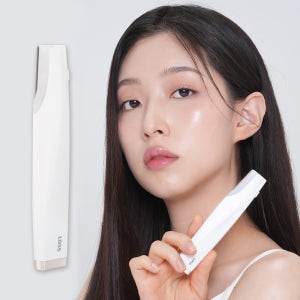 노러스 브로우컷 전동 눈썹 정리기 눈썹칼 바리깡 제모기 다듬기 잔털 지우개 면도기  1개  화이트  NLBD002