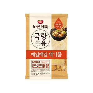 바른어묵 국탕용 245g x 4봉