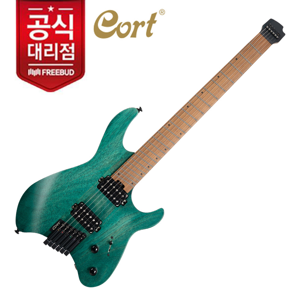 Cort 콜트 Space G6MS Semi Gloss Trans Turquoise