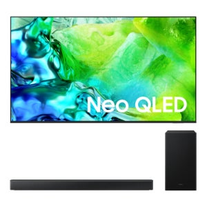 삼성전자 2026 Neo QLED QNH80 (214cm) 풀 모션 슬림핏 벽걸이형+3.1ch 사운드바 B650F KQ85QNH80-W6