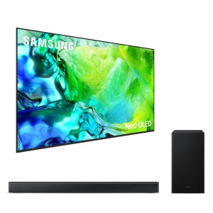 삼성전자 2026 Neo QLED QNH80 (214cm) 풀 모션 슬림핏 벽걸이형+3.1ch 사운드바 B650F KQ85QNH80-W6