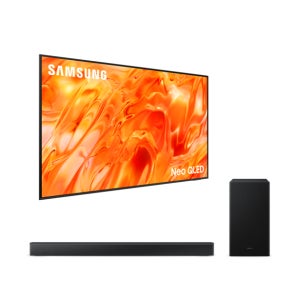 삼성전자 2026 Neo QLED QNH70 (214cm) 풀 모션 슬림핏 벽걸이형+3.1ch 사운드바 B650F KQ85QNH70-W6