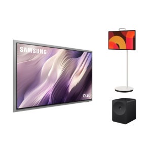 삼성전자 2026 OLED SH95 (195cm) 풀 모션 슬림핏 벽걸이형+2025 The Movingstyle+뮤직 스튜디오 7 LS70H KQ77SH95-W27L7