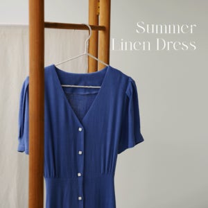 사이레 린넨 원피스 D6926