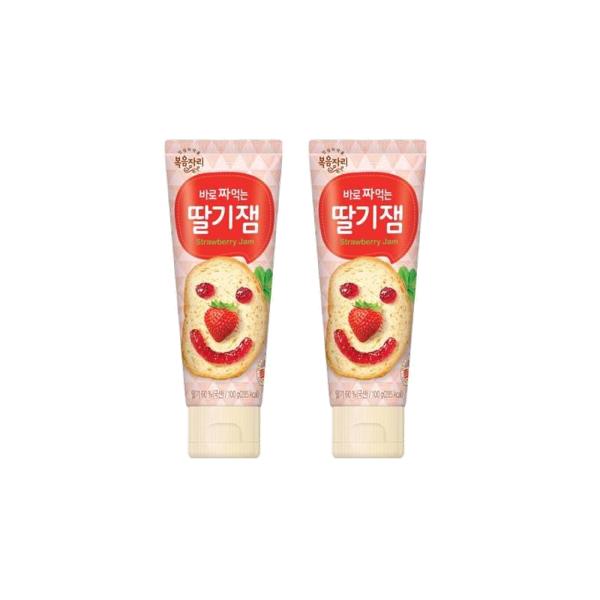 복음자리 바로 짜먹는 딸기잼, 100g, 2개 (2,480원) (무료)
