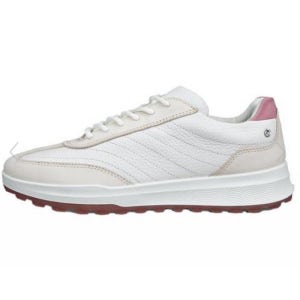 ECCO 에코 여성 골프화 2026 스트리트 바이브 핑크 가죽 방수 골프화 스니커즈 115303 TA3853965