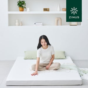 [리뉴얼 출시]지누스 그린티 메모리폼 토퍼 5cm S 싱글 매트리스 침대 바닥