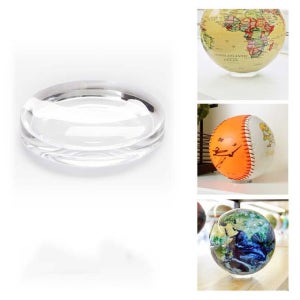 원형소품 받침대 지구본 원형트로피 고정용 트로피 원형