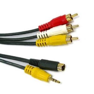 A/V 통합케이블 10m 전기기자재 사운드케이블 스피커케이블 RCA케이블