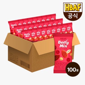 [본사직영] 바프 먼투썬 하루견과 베리믹스 100봉 (20g X 100봉)