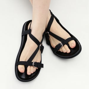 [기호] GREEK LIGHT SANDALS / BLACK