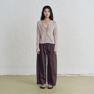 [모노크롬] junia curved pants (2color)
