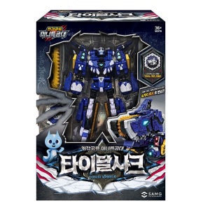 최강공룡 미니특공대 타이달샤크 변신 로봇 장난감