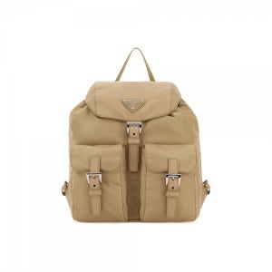 프라다 26SS 삼각로고 리나일론 스몰 백팩 베이지 1BZ677 RV44 F0040