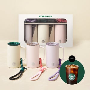 [스타벅스] SS 미니 탱크 텀블러 세트(3P) 133ml