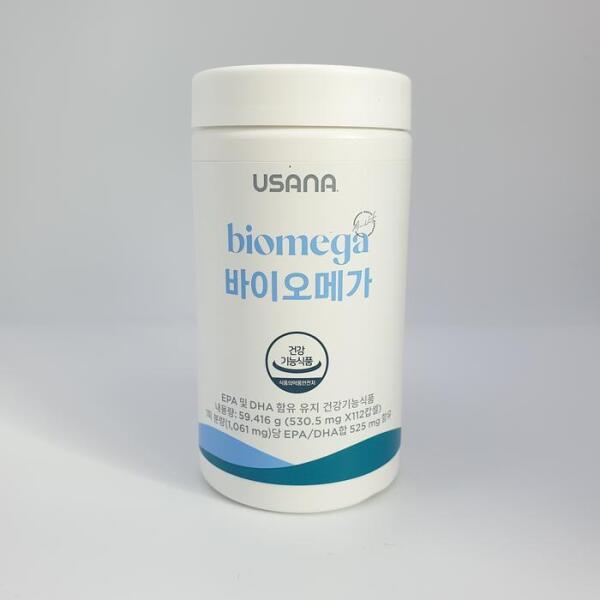 셀러허브 식품 <b>유사나</b> 바이오메가 <b>DHA</b> EPA 오메가3 112캡슐 정제어유 레몬오일 U