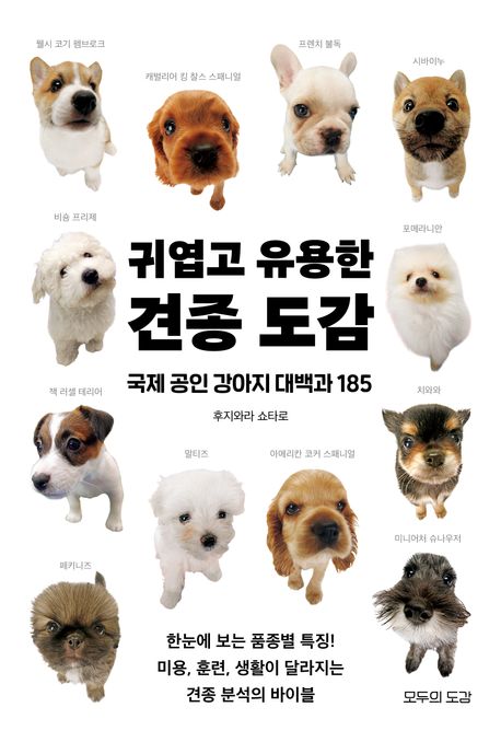귀엽고 유용한 견종 도감 : 국제 공인 강아지 대백과 185