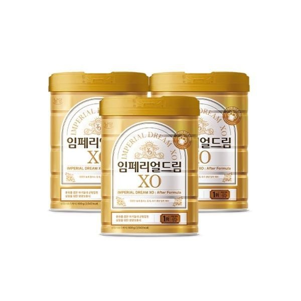 남양 [보리보리]남양 임페리얼드림XO 애프터포뮬러 캔분유 800g 3캔