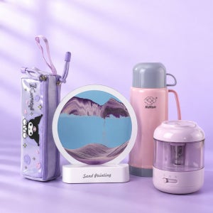 단독 특가 3D 침실 테이블 야간조명 액체 모래시계 무드등