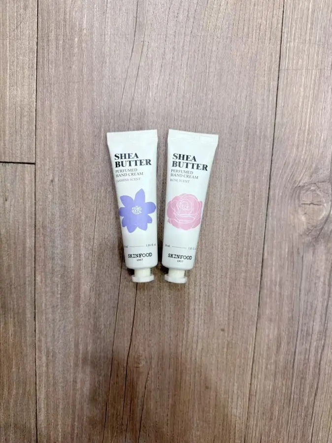 스킨푸드로즈&시어버터핸드크림에스피에프25피에이++