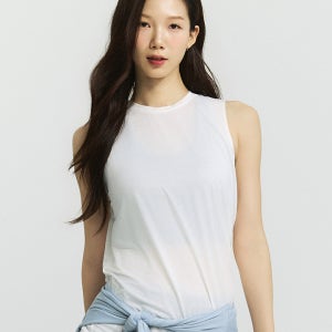 여성 퀵드라이 메쉬 탱크탑
