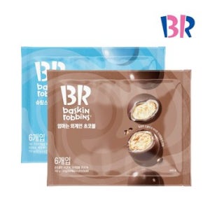 G[배스킨라빈스] 엄마는 외계인 초코볼 192g(6개입) x 1봉 + 슈팅스타 초코볼 192g(6개입) x 1봉