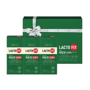 락토핏 당케어 30포 트리플 기획 90일분