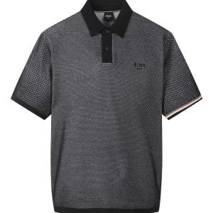 보스골프 투톤 폴로 스웨터 MAN DARK NAVY