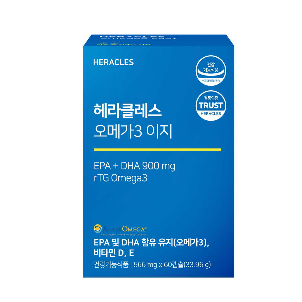 <b>헤라클레스</b> 오메가3 이지 566mg x 60캡슐