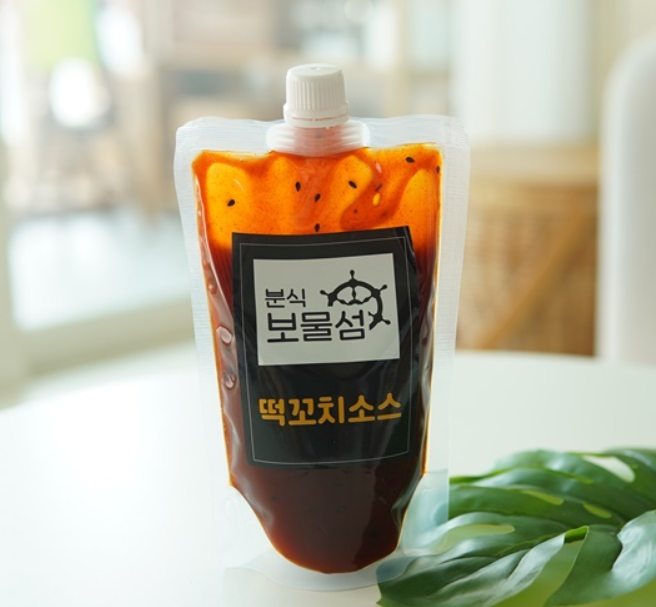 Bunsik Bomulseom Sotteok-sotteok Tteok-kkochi Sauce 400g, 1 pc