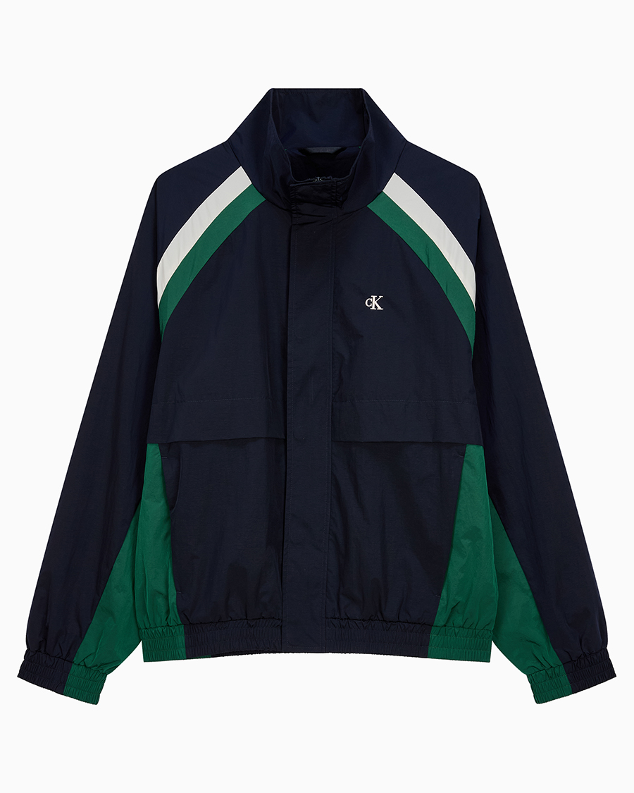 Calvin Klein Jeans 나일론 컬러블록 트랙자켓 4RF513G0PI