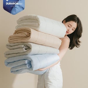 [아망떼] 시베리아 정품 듀라론100 냉감 고정밴드 침대패드 SS/Q/K/LK 4colors