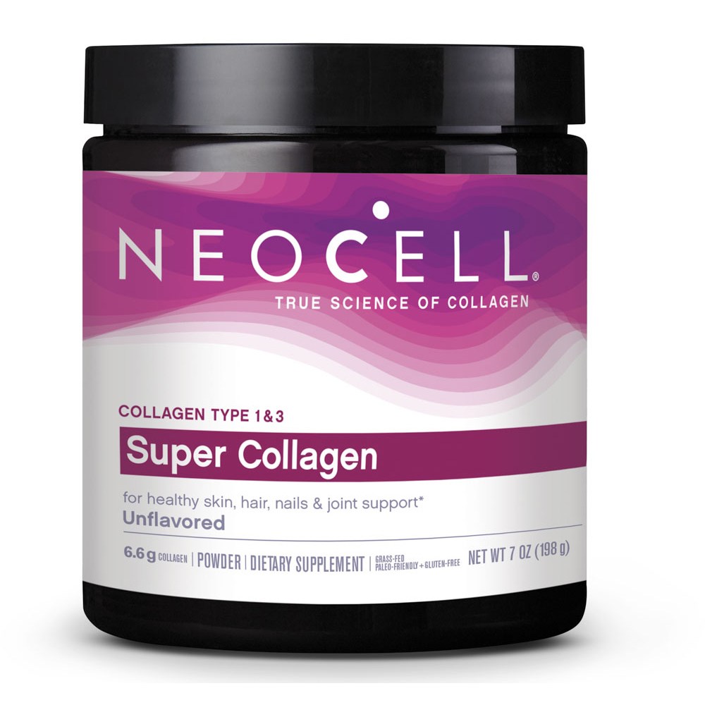 네오셀 글루텐-프리 슈퍼 콜라겐 파우더 타입 1 &amp; 3 언플레이버드  198g  1개