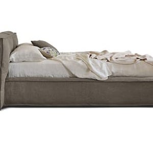 Bonaldo FLUFF - Fabric double bed with removable cover 8487847854425