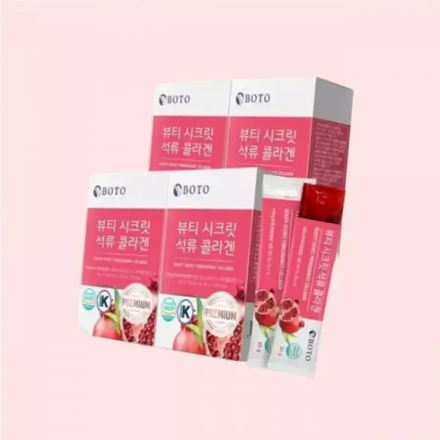 보뚜 <b>뷰티시크릿 석류 콜라겐</b> 젤리스틱 15포 x 4박스 4645777