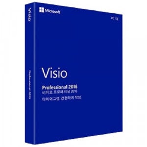 Microsoft Visio Professional 2016 기업용 (PKC 한글)