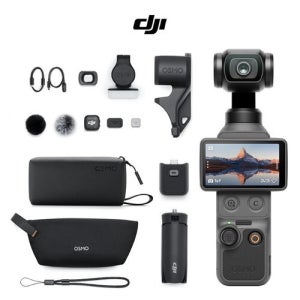 DJI 오즈모 포켓4 크리에이터 콤보,Pocket 4 유튜브 촬영용 짐벌 카메라